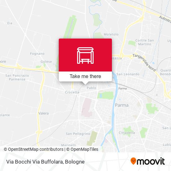 Via Bocchi Via Buffolara map