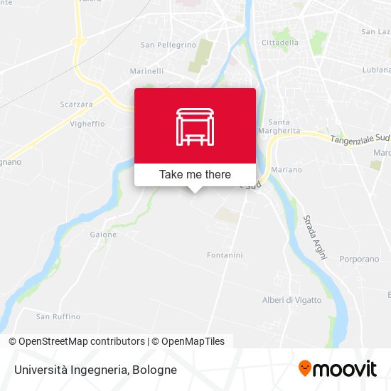 Università Ingegneria map