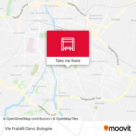 Vle Fratelli Cervi map