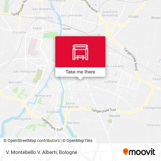 V. Montebello V. Alberti map