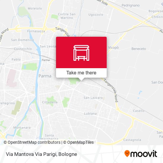 Via Mantova Via Parigi map