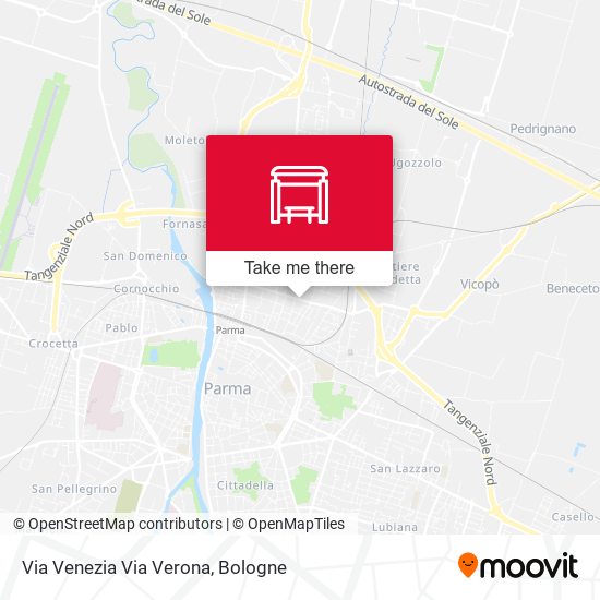 Via Venezia Via Verona map