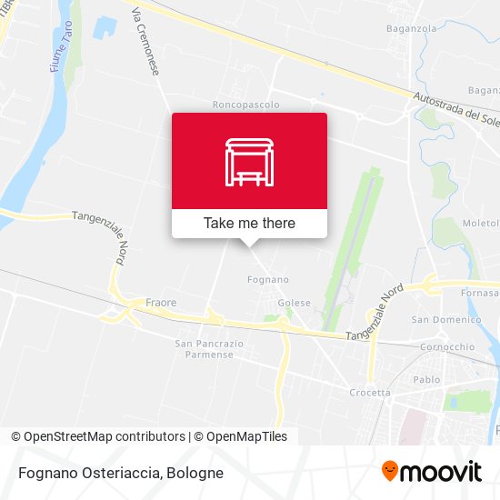 Fognano Osteriaccia map