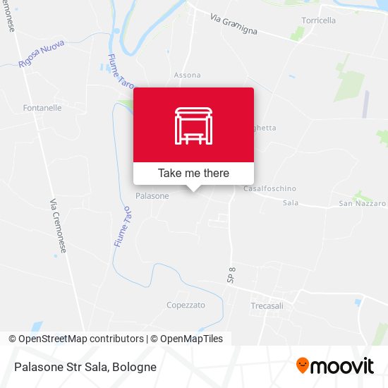 Palasone Str Sala map