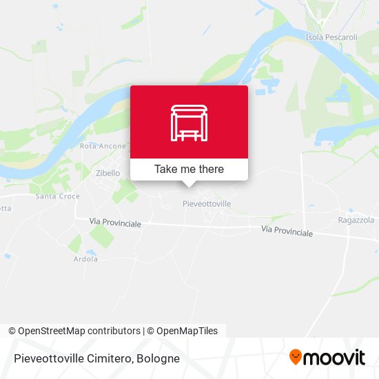 Pieveottoville Cimitero map