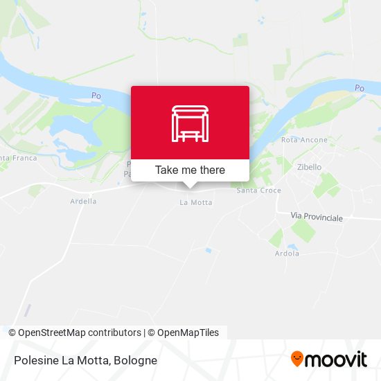 Polesine La Motta map