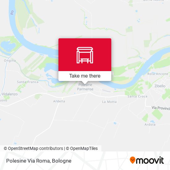 Polesine Via Roma map