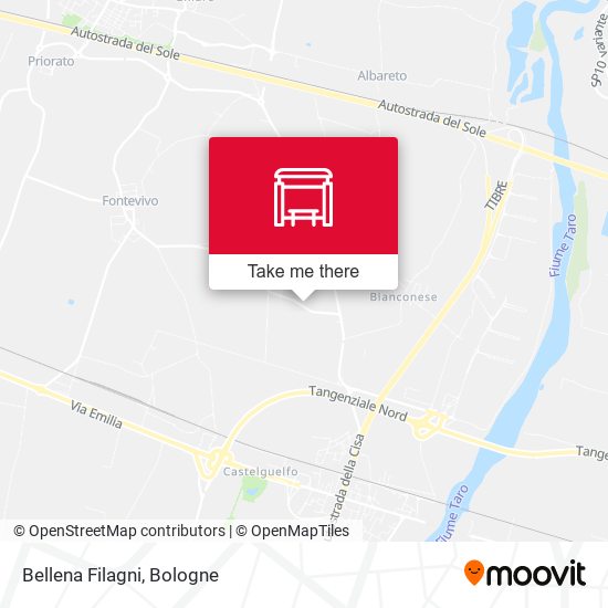 Bellena Filagni map