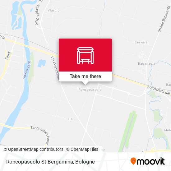 Roncopascolo St Bergamina map