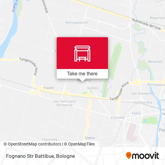 Fognano Str Battibue map