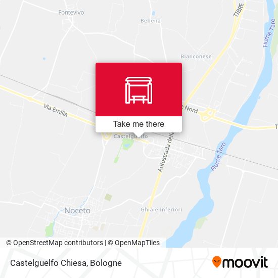 Castelguelfo Chiesa map