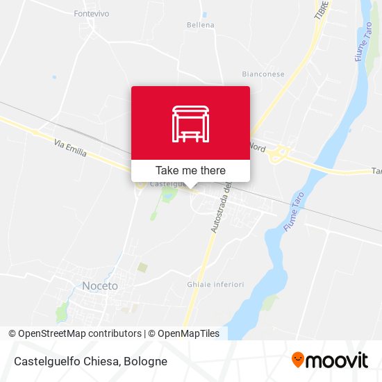 Castelguelfo Chiesa map