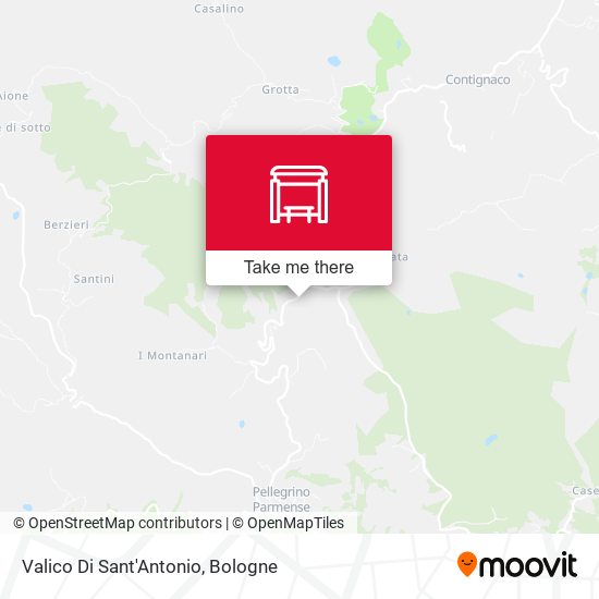 Valico Di Sant'Antonio map