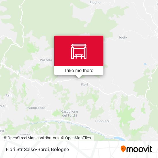 Fiori Str Salso-Bardi map