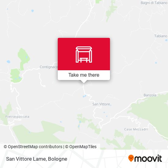 San Vittore Lame map
