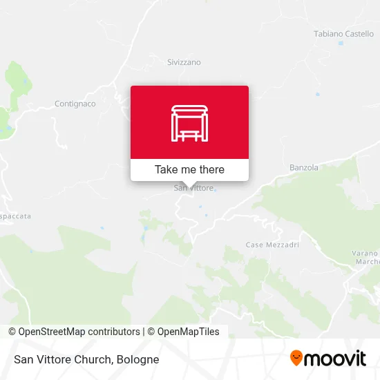 San Vittore Church map