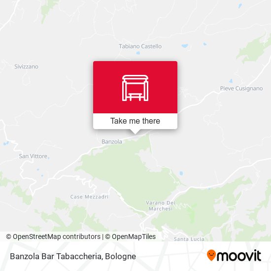 Banzola Bar Tabaccheria map