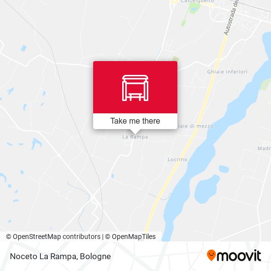 Noceto La Rampa map