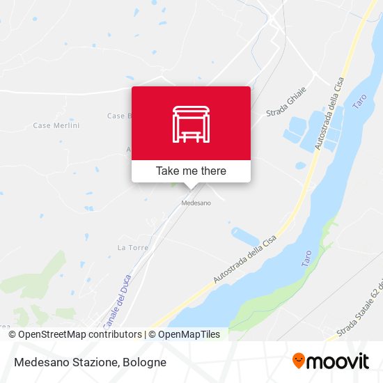Medesano Stazione map