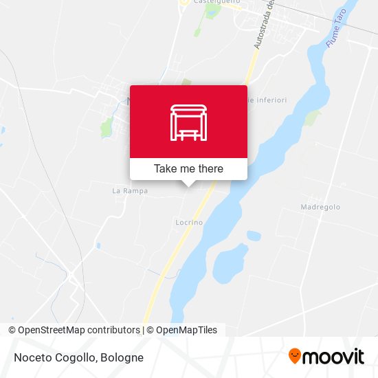 Noceto Cogollo map