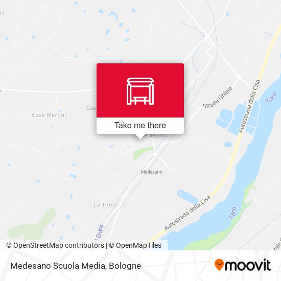 Medesano Scuola Media map
