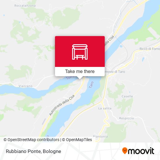 Rubbiano Ponte map