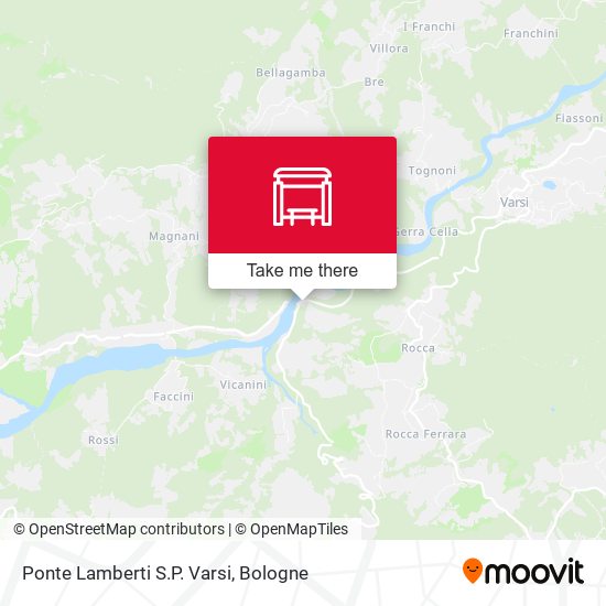 Ponte Lamberti S.P. Varsi map
