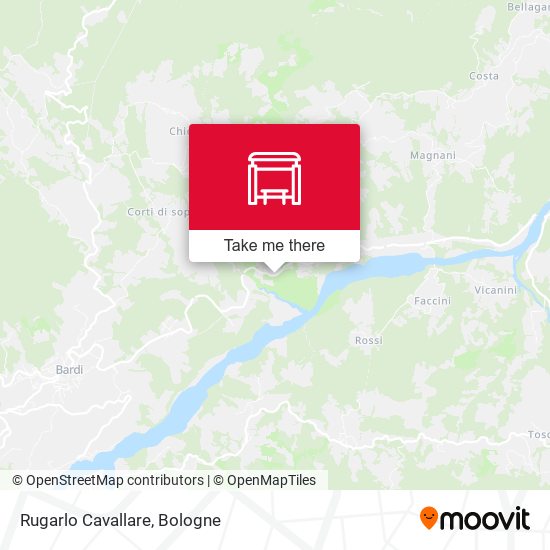Rugarlo Cavallare map