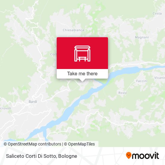 Saliceto Corti Di Sotto map