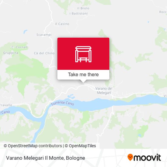 Varano Melegari Il Monte map