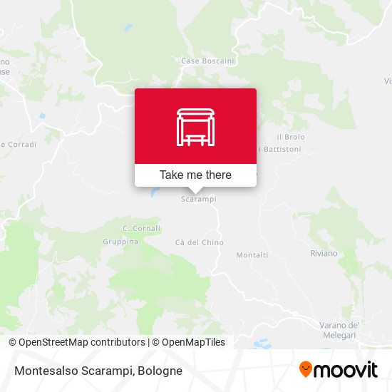 Montesalso Scarampi map
