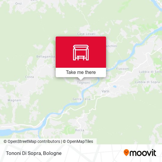 Tononi Di Sopra map