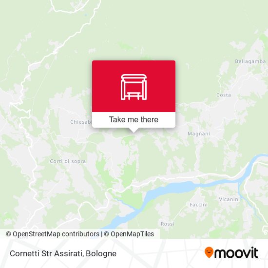 Cornetti Str Assirati map