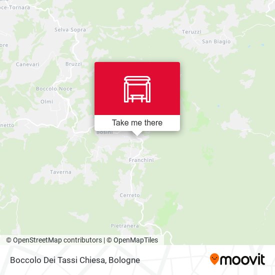 Boccolo Dei Tassi Chiesa map