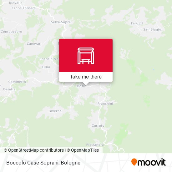Boccolo Case Soprani map