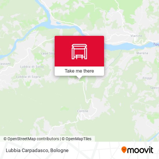 Lubbia Carpadasco map