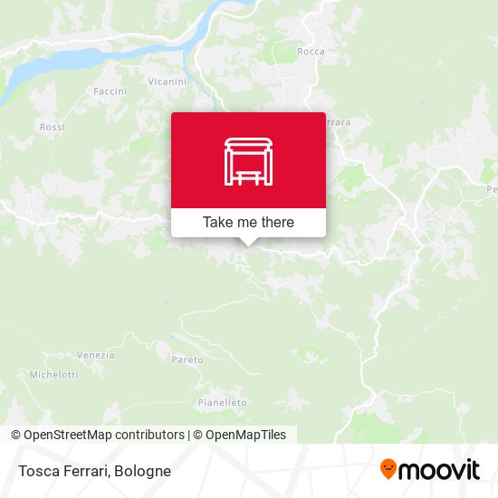 Tosca Ferrari map