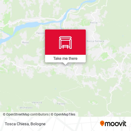 Tosca Chiesa map