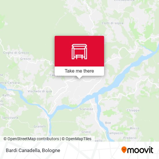 Bardi Canadella map