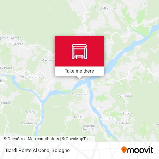 Bardi Ponte Al Ceno map