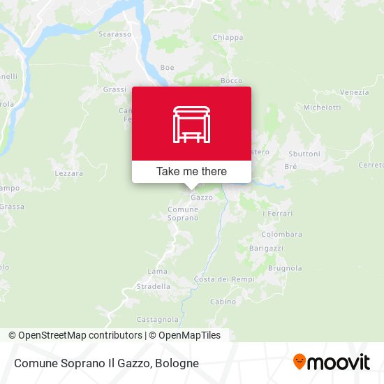 Comune Soprano Il Gazzo map
