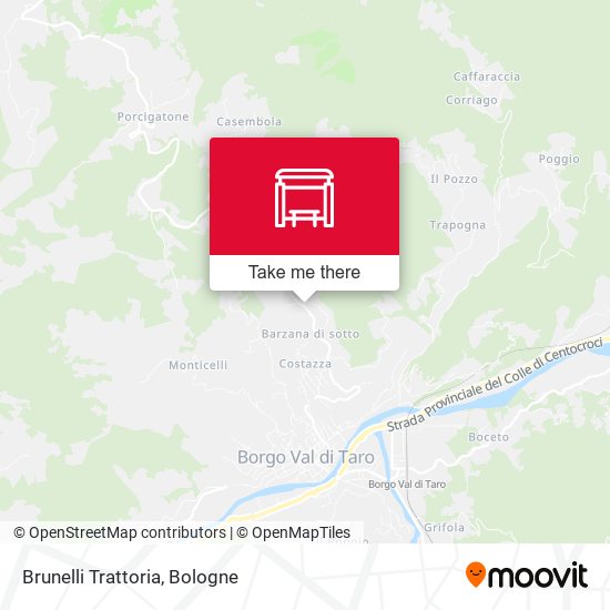 Brunelli Trattoria map