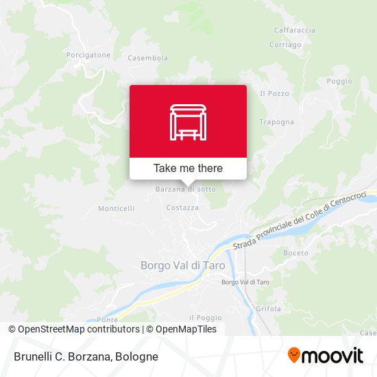 Brunelli C. Borzana map