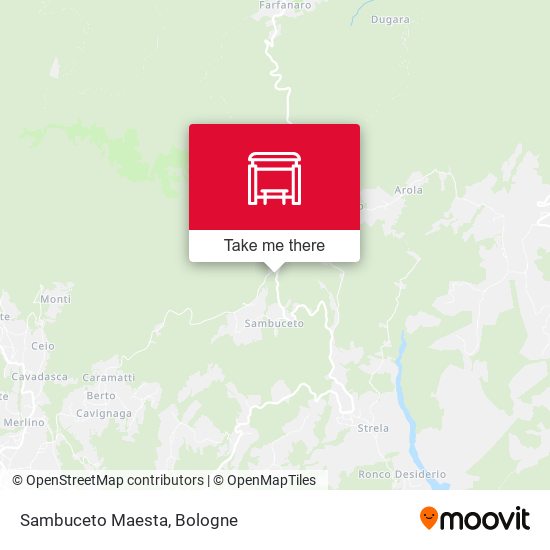 Sambuceto Maesta map