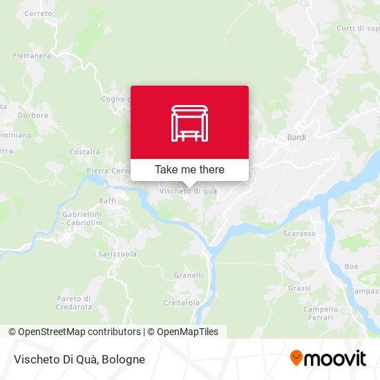 Vischeto Di Quà map