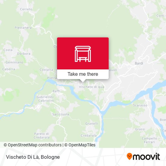 Vischeto Di Là map