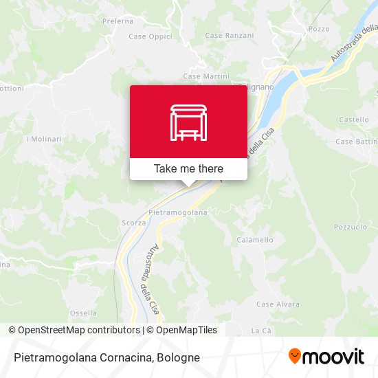 Pietramogolana Cornacina map