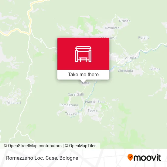 Romezzano Houses map