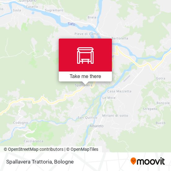 Spallavera Trattoria map