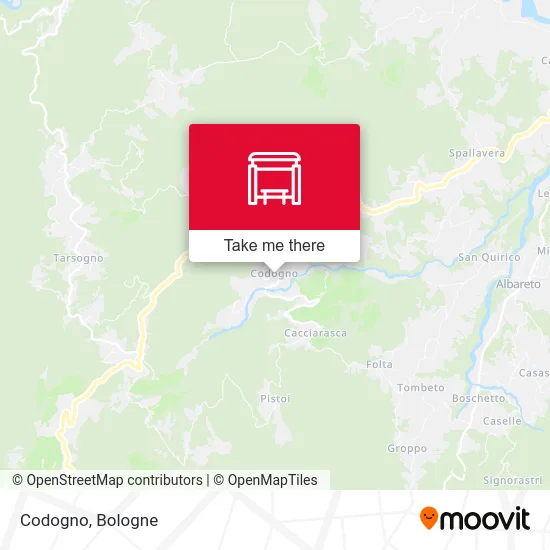 Codogno map